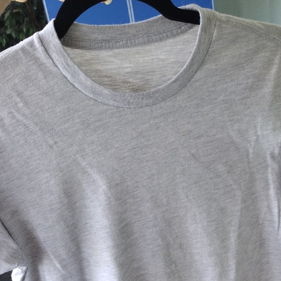 Classic Light Gray Men's T-Shirt - Picture 8 of 9